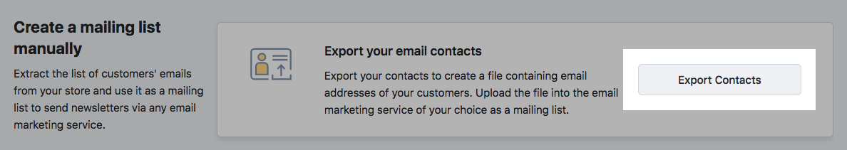 Export Contacts