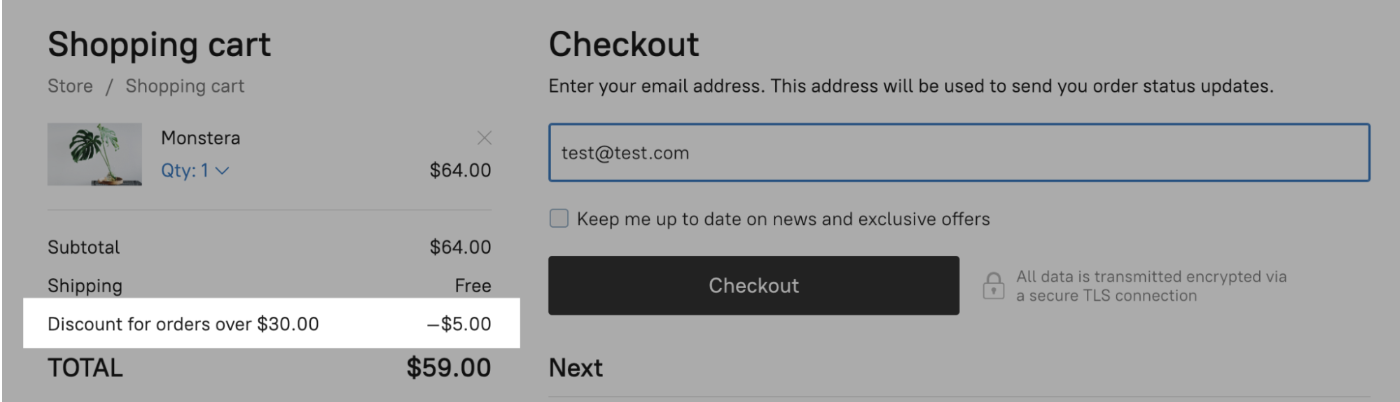 Setting up discounts on cart total.png