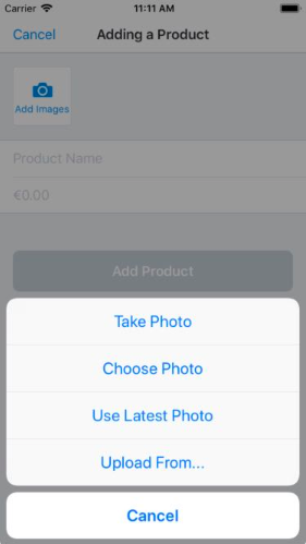 select the image