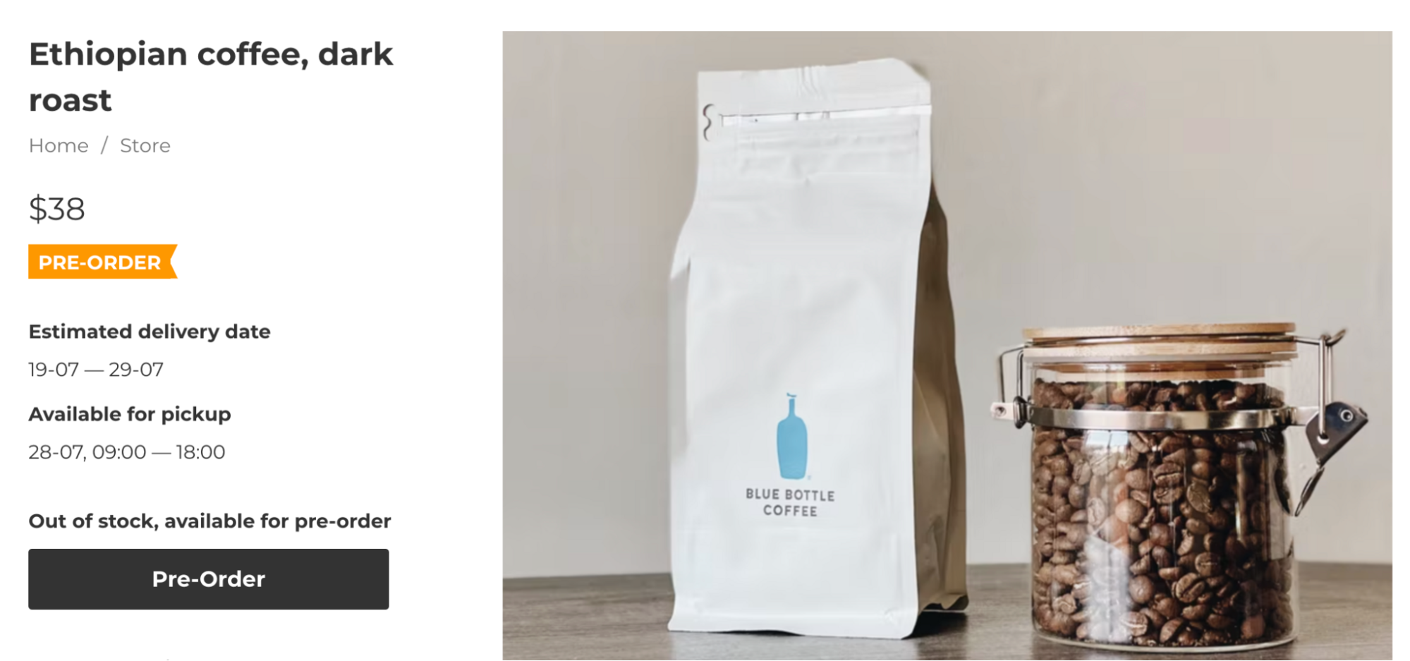 Showing_an_estimated_delivery_time_for_pre-orders.png
